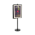 Black Poster Holder Stand 