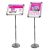 sign stand A3