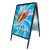 Black Sandwich Board A Frame