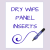 Dry Wipe Panel Inserts