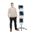 Wheeled Brochure Display Stand