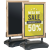 WindTalker Wood - Premium Poster & Chalkboard 