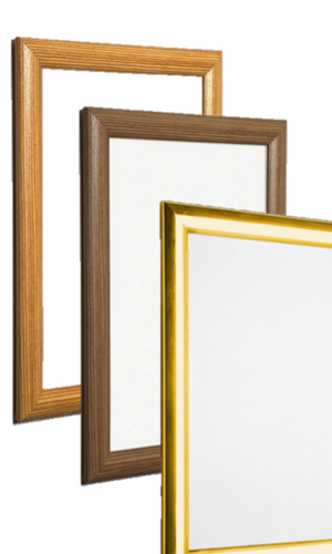 Easel Snap Frames - Gold, Pine & Oak