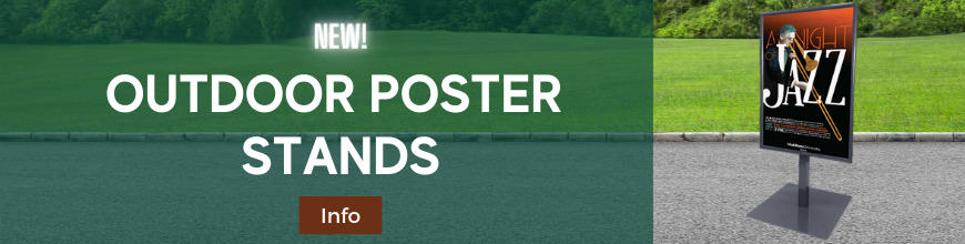 poster display  stands and sign holders outdoor