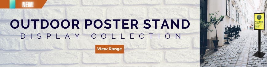 Outdoor Poster Display Stands