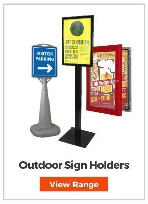 Sign Holders & Stands - Outdoor
