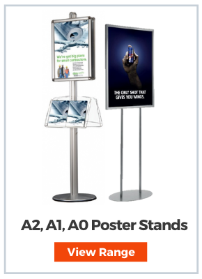Poster display Stands A2, A1 & A0height=