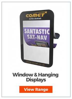 Poster Holder Displays Hanging & Window