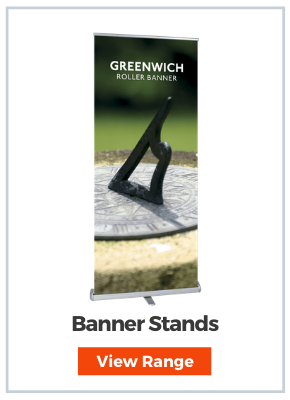 Poster Stands in Banner Format